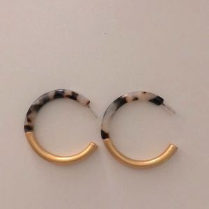 Madewell hoop earrings